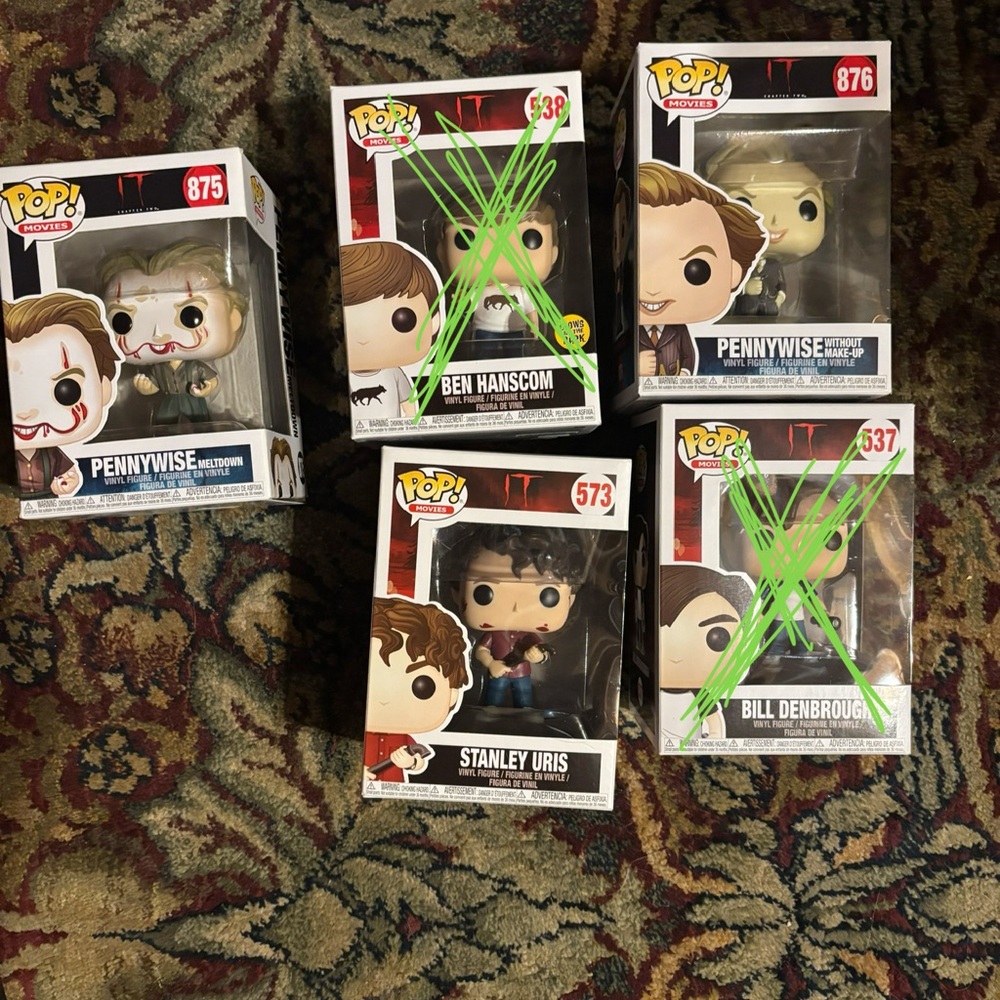 IT Funko Pops